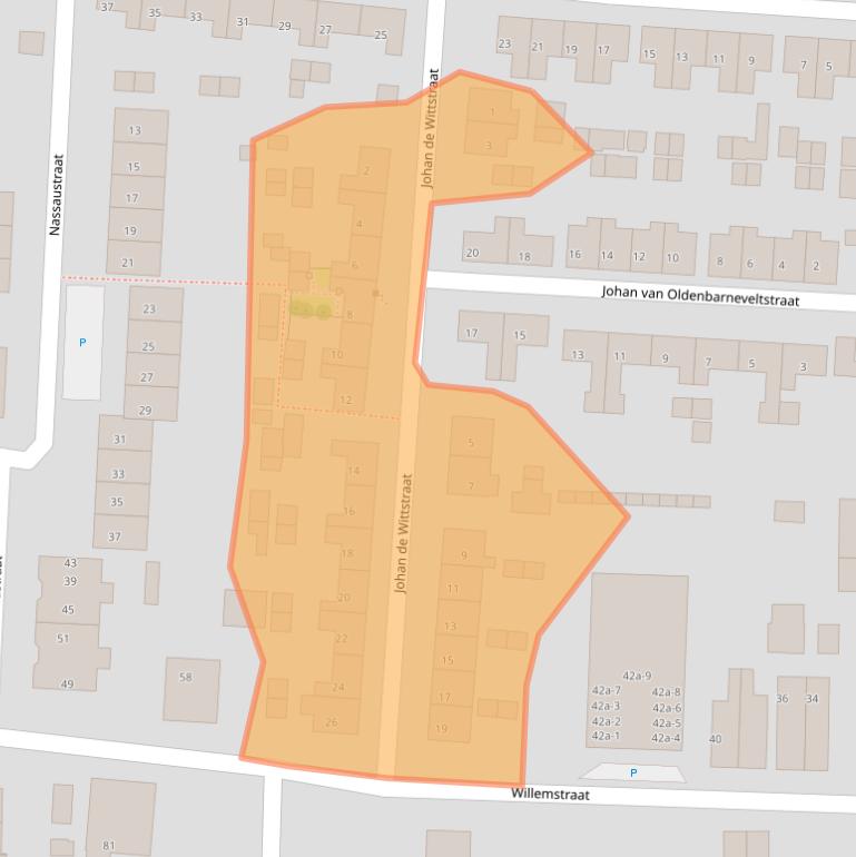 Kaart van postcodegebied 6882KG.