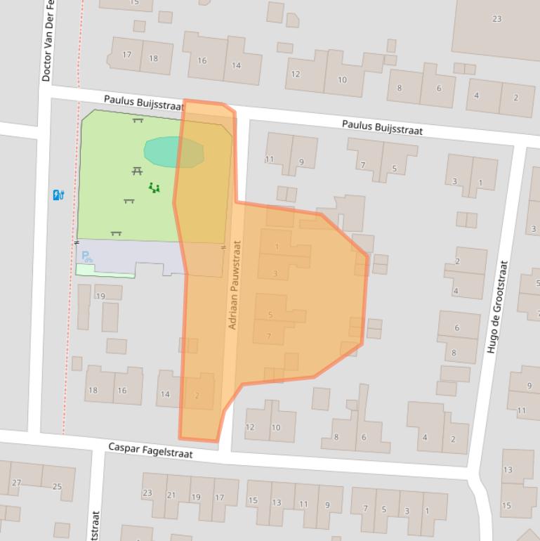Kaart van postcodegebied 6882KP.