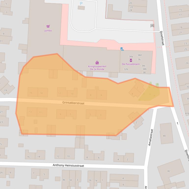 Kaart van postcodegebied 6882KT.