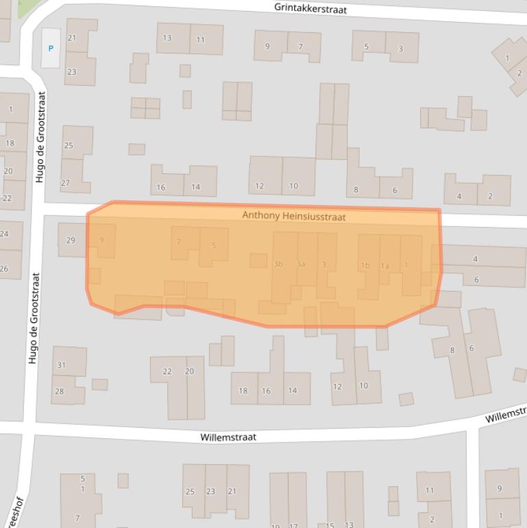Kaart van postcodegebied 6882KV.