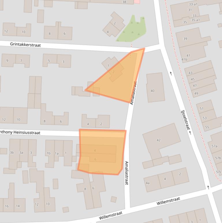 Kaart van postcodegebied 6882KX.