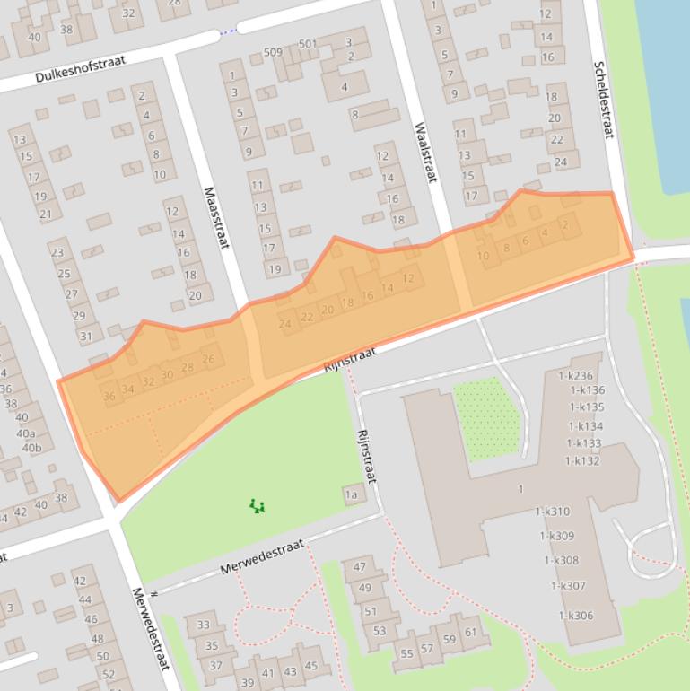 Kaart van postcodegebied 6882NA.