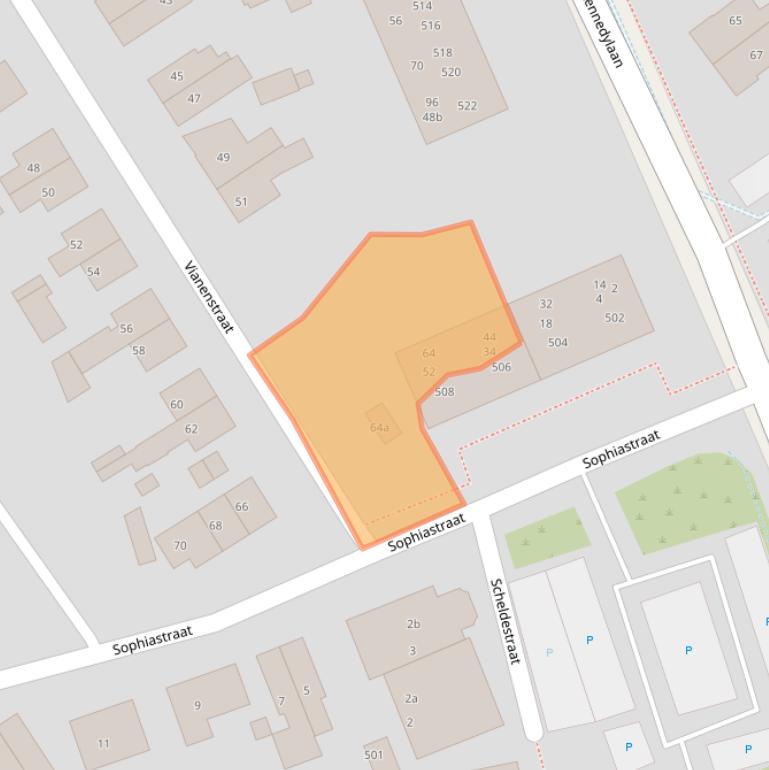 Kaart van postcodegebied 6882NL.