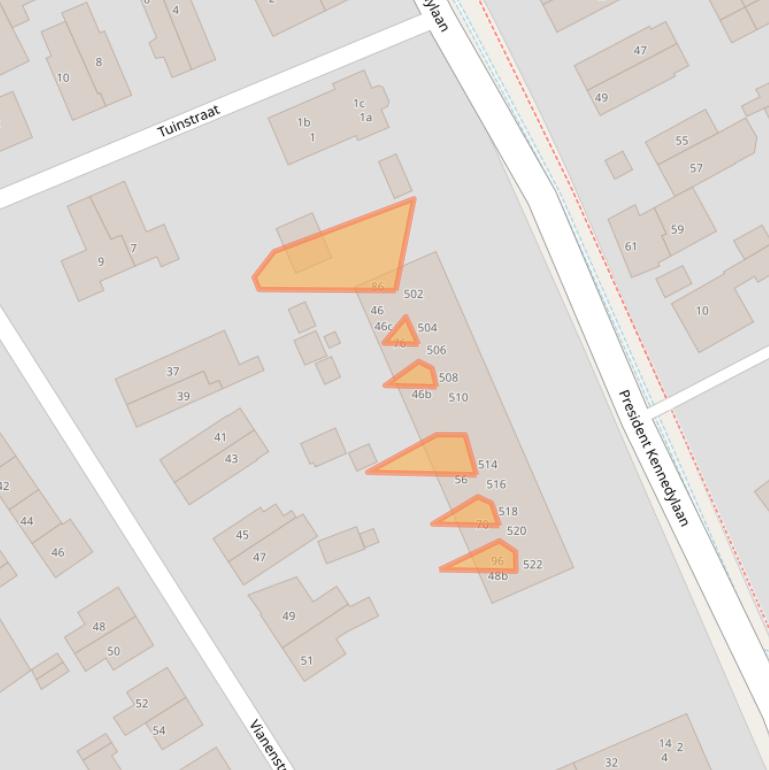 Kaart van postcodegebied 6883AR.