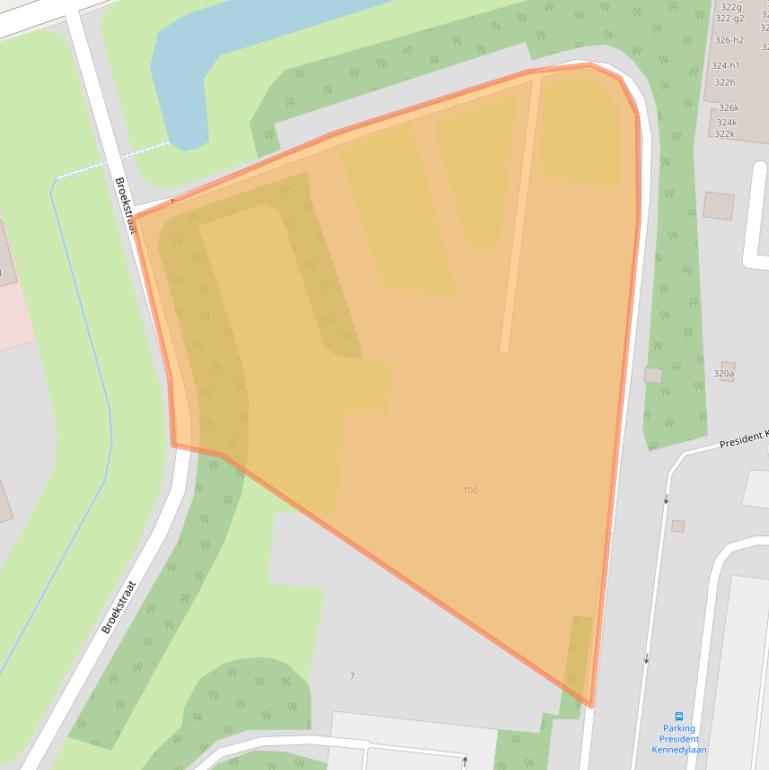 Kaart van postcodegebied 6883AZ.