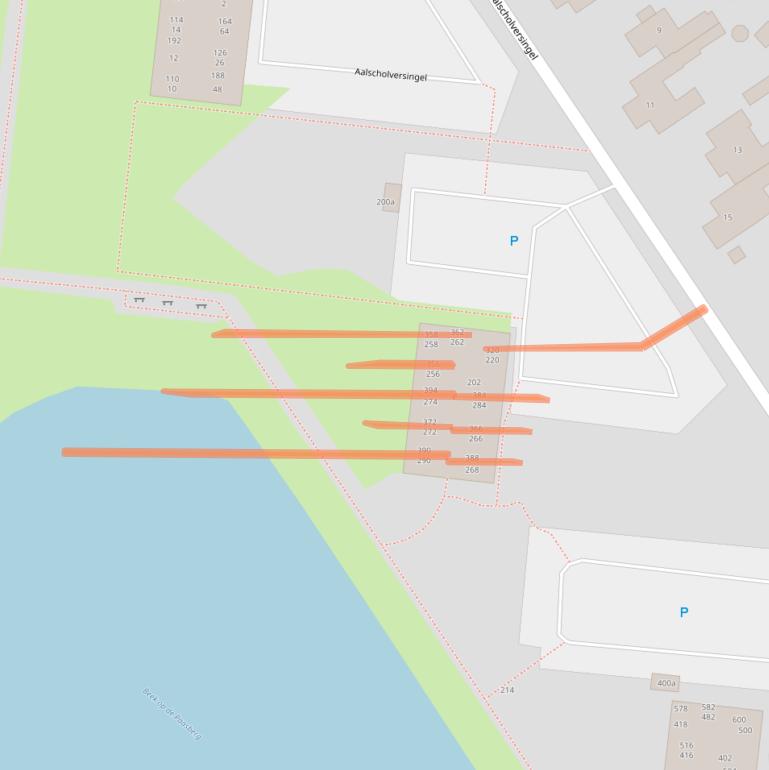 Kaart van postcodegebied 6883BP.