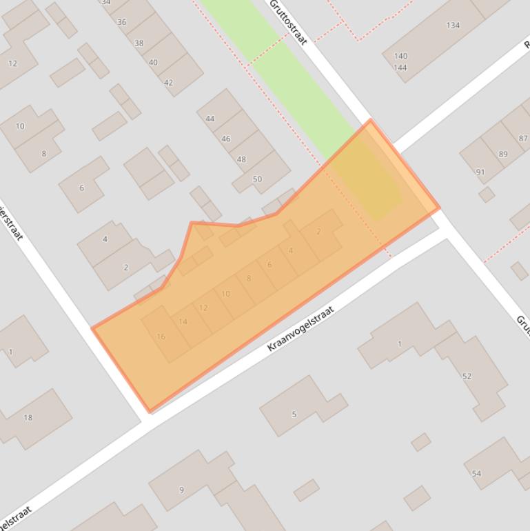 Kaart van postcodegebied 6883CK.