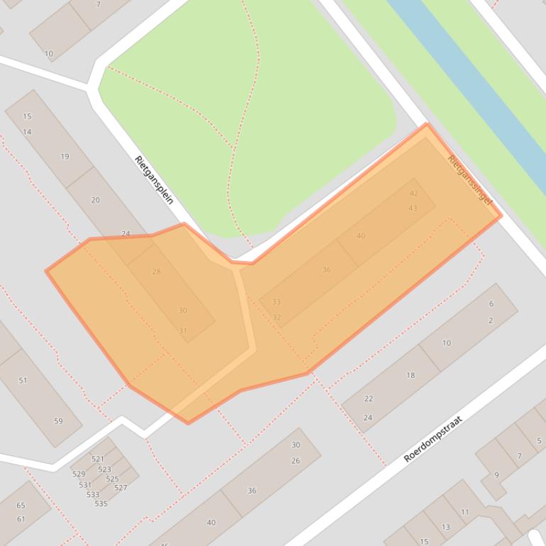 Kaart van postcodegebied 6883DV.