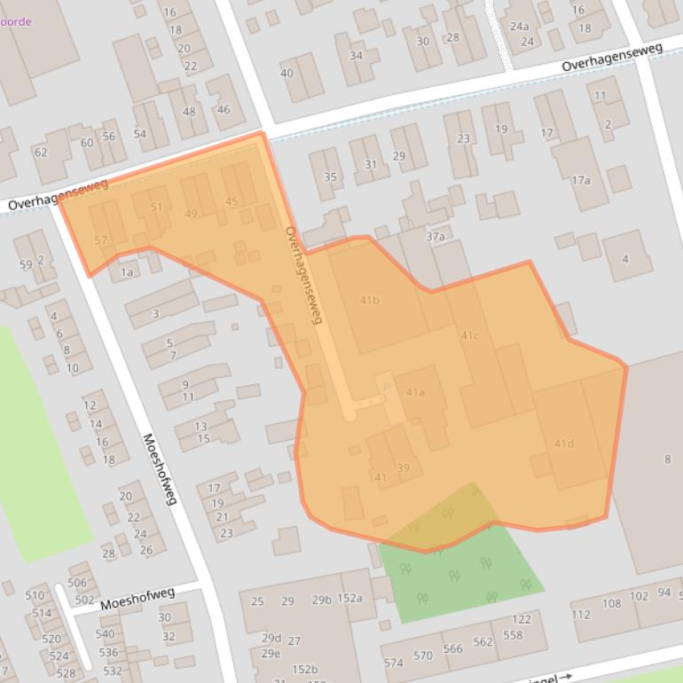 Kaart van postcodegebied 6883GS.