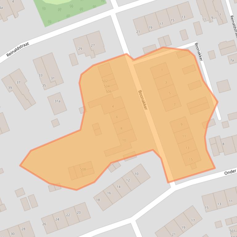 Kaart van postcodegebied 6883HG.