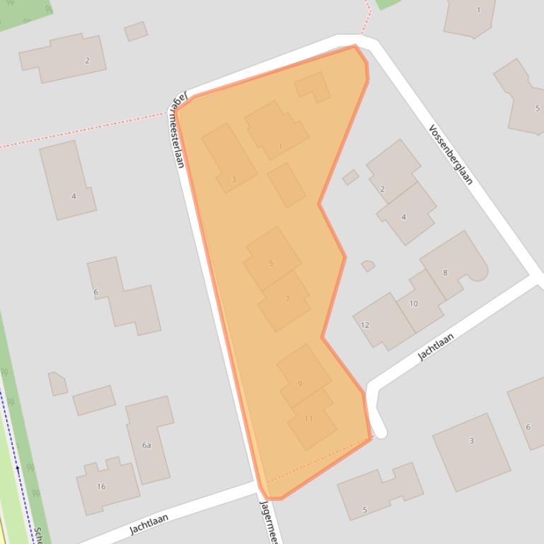 Kaart van postcodegebied 6891CC.