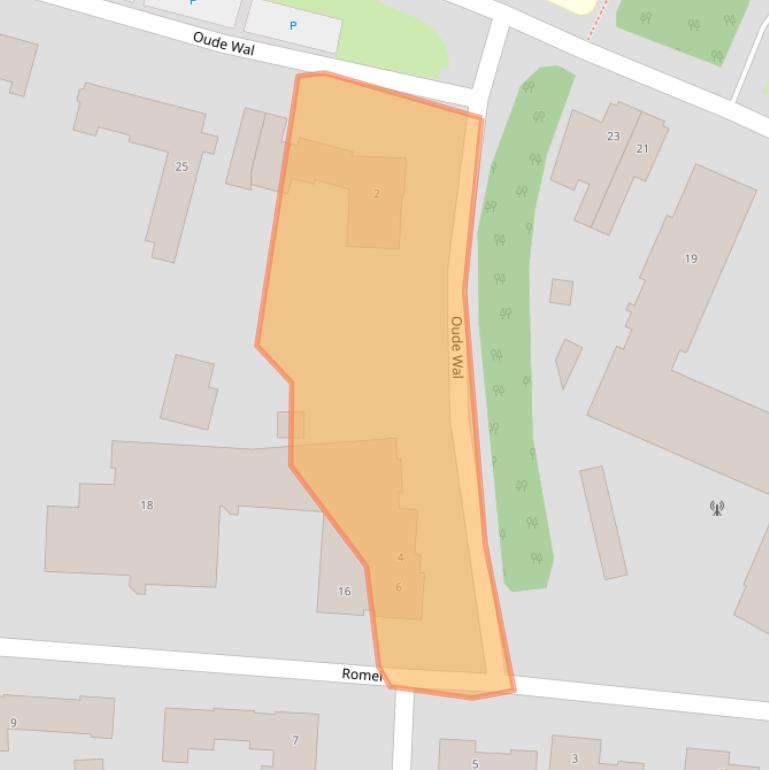 Kaart van postcodegebied 6901AT.