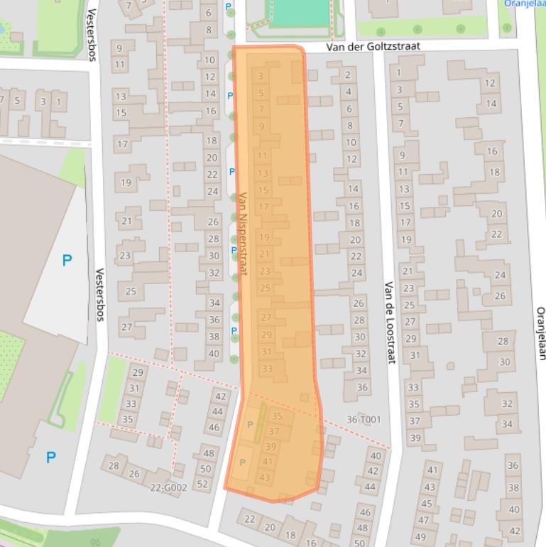 Kaart van postcodegebied 6901BR.