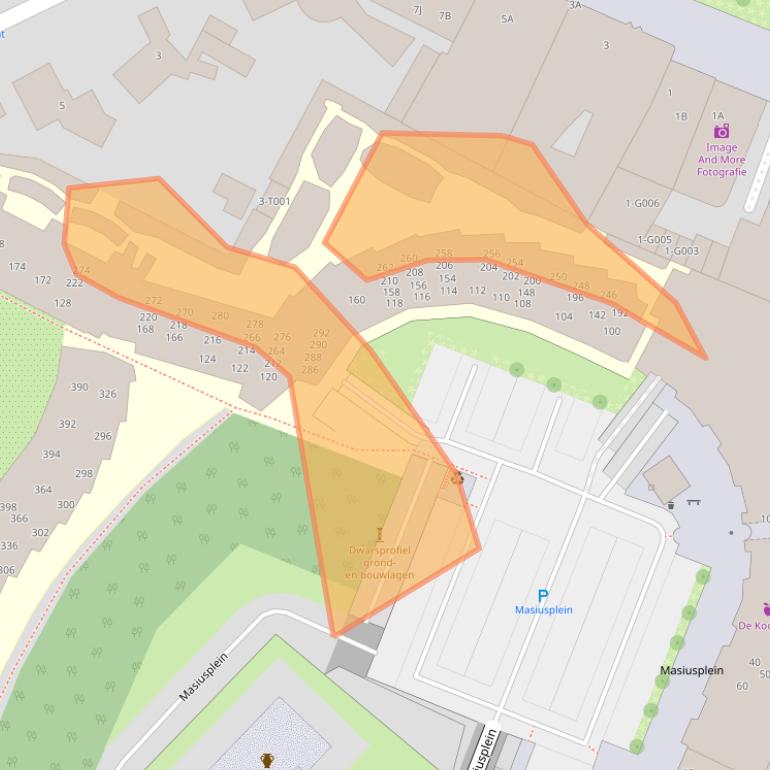 Kaart van postcodegebied 6901CM.