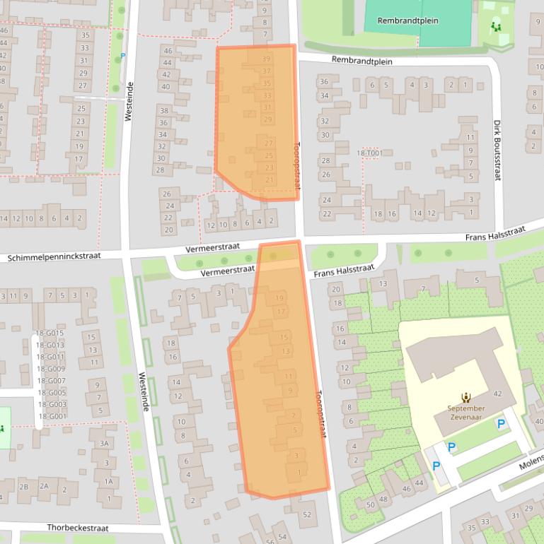 Kaart van postcodegebied 6901DE.