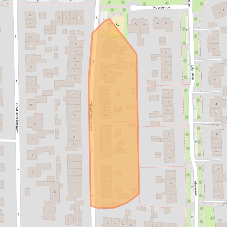 Kaart van postcodegebied 6901EH.