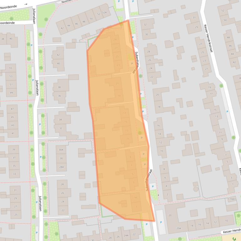 Kaart van postcodegebied 6901ER.