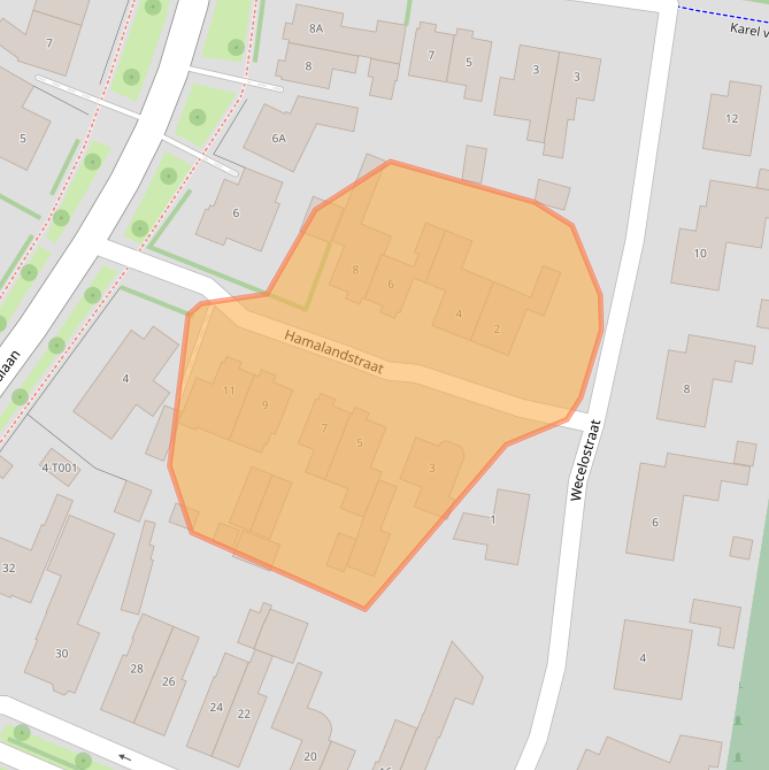 Kaart van postcodegebied 6901GC.