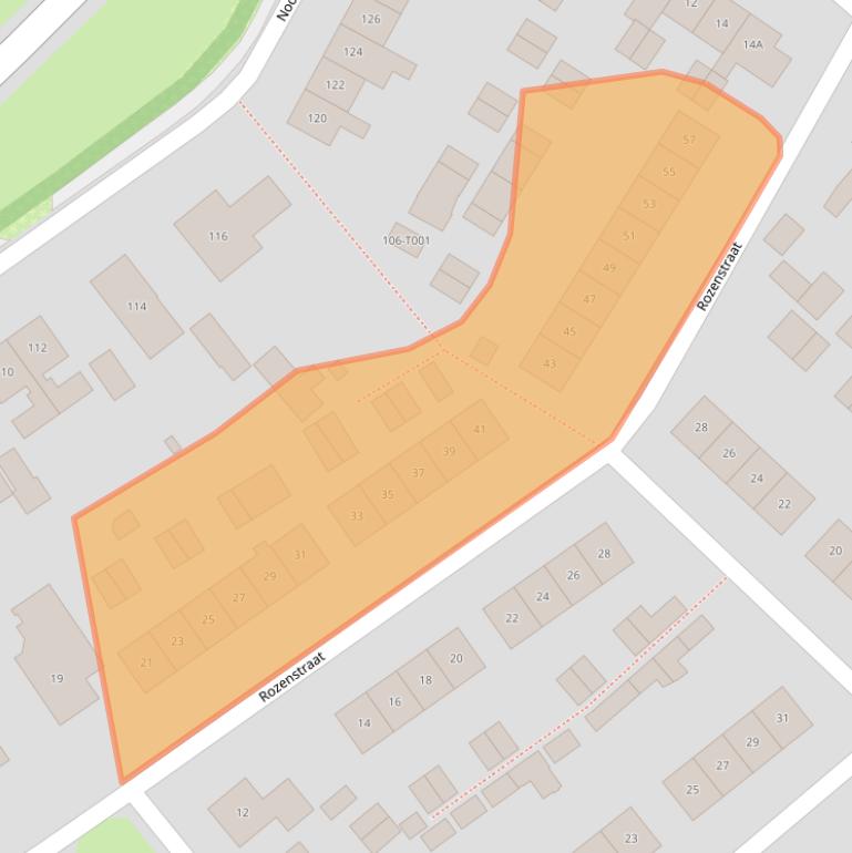 Kaart van postcodegebied 6901HS.