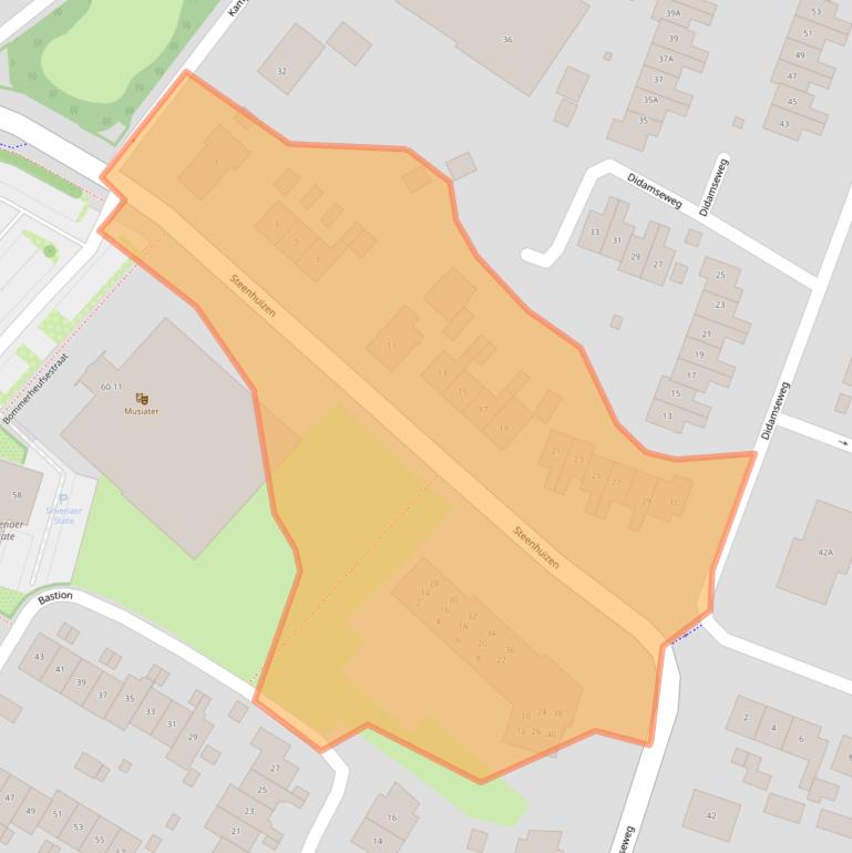 Kaart van postcodegebied 6901JL.