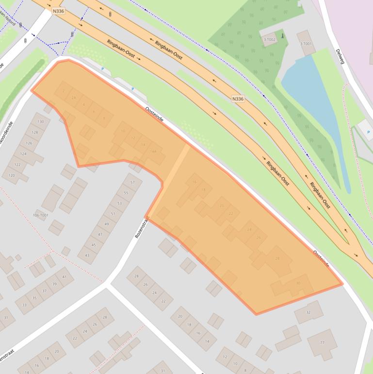 Kaart van postcodegebied 6901KA.