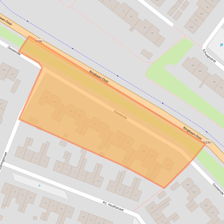 Kaart van postcodegebied 6901KC.