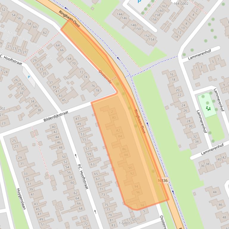 Kaart van postcodegebied 6901KE.