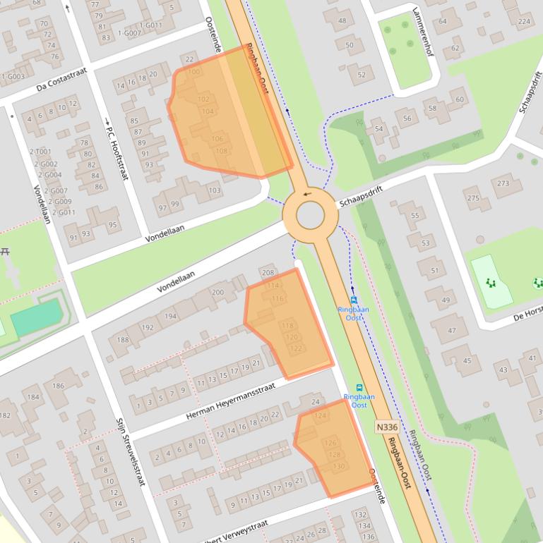 Kaart van postcodegebied 6901KG.