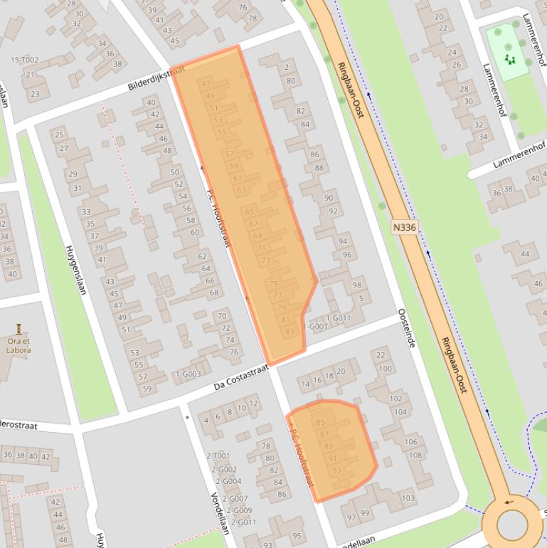 Kaart van postcodegebied 6901KM.