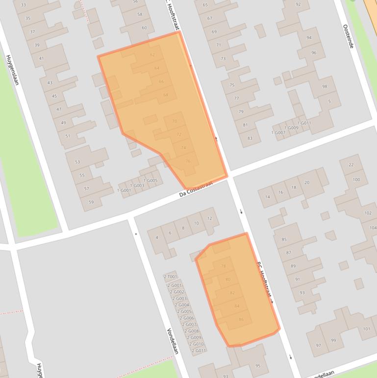 Kaart van postcodegebied 6901KR.