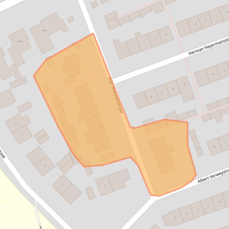 Kaart van postcodegebied 6901KT.