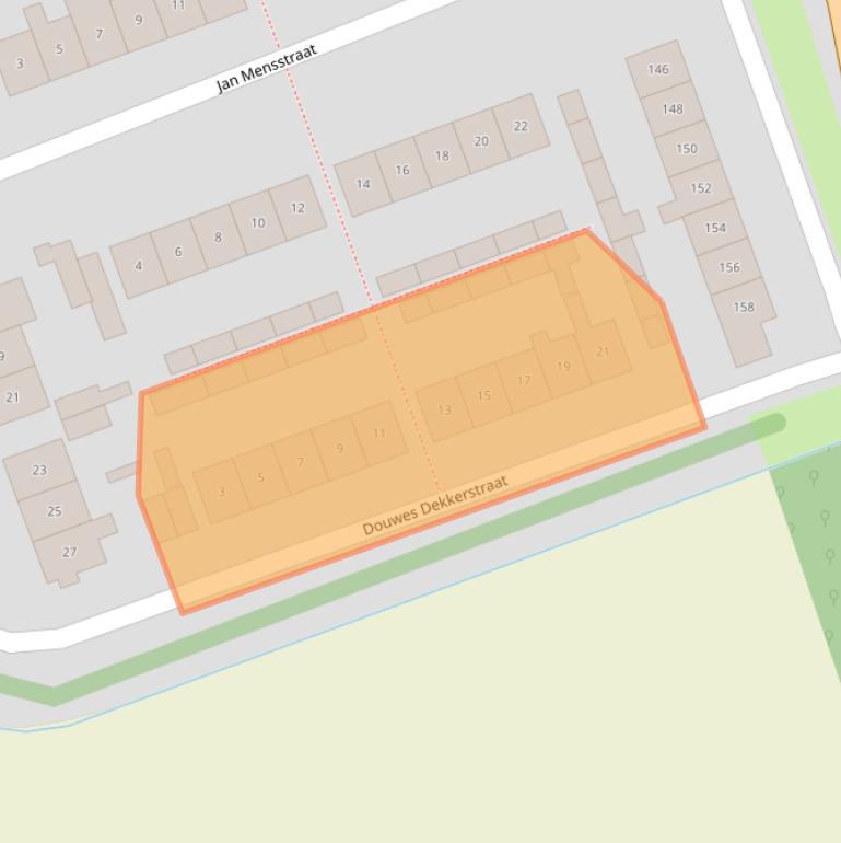 Kaart van postcodegebied 6901KX.
