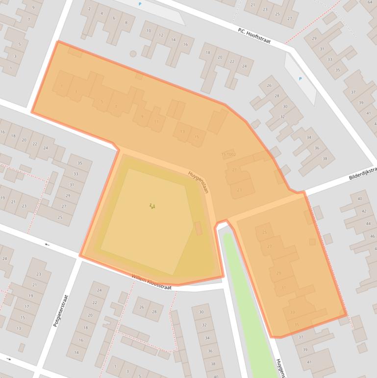 Kaart van postcodegebied 6901LA.