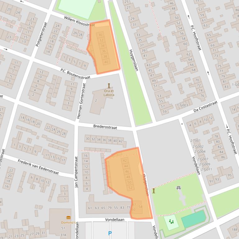 Kaart van postcodegebied 6901LD.