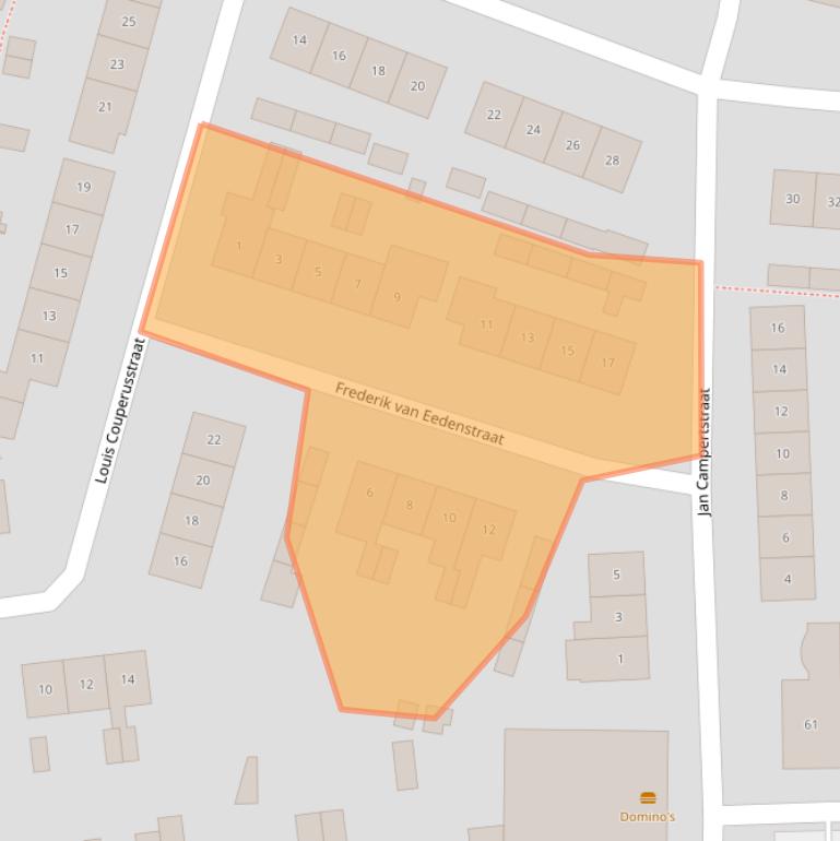 Kaart van postcodegebied 6901LS.