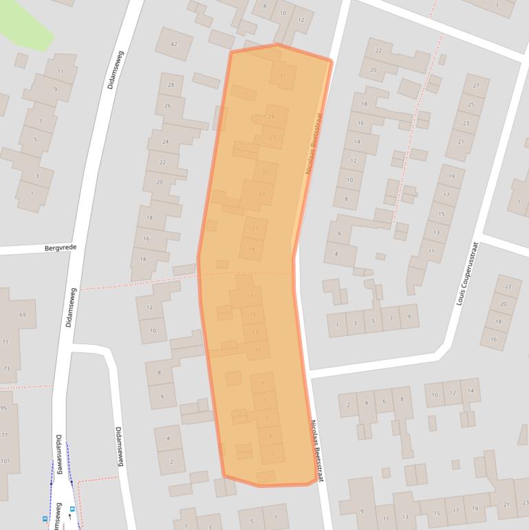 Kaart van postcodegebied 6901LW.