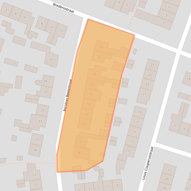 Kaart van postcodegebied 6901LZ.