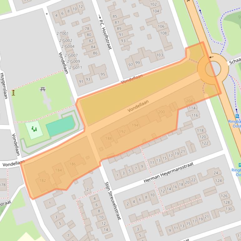 Kaart van postcodegebied 6901MR.