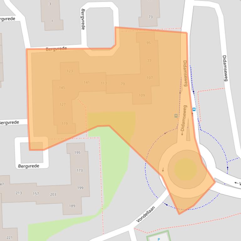 Kaart van postcodegebied 6901NC.