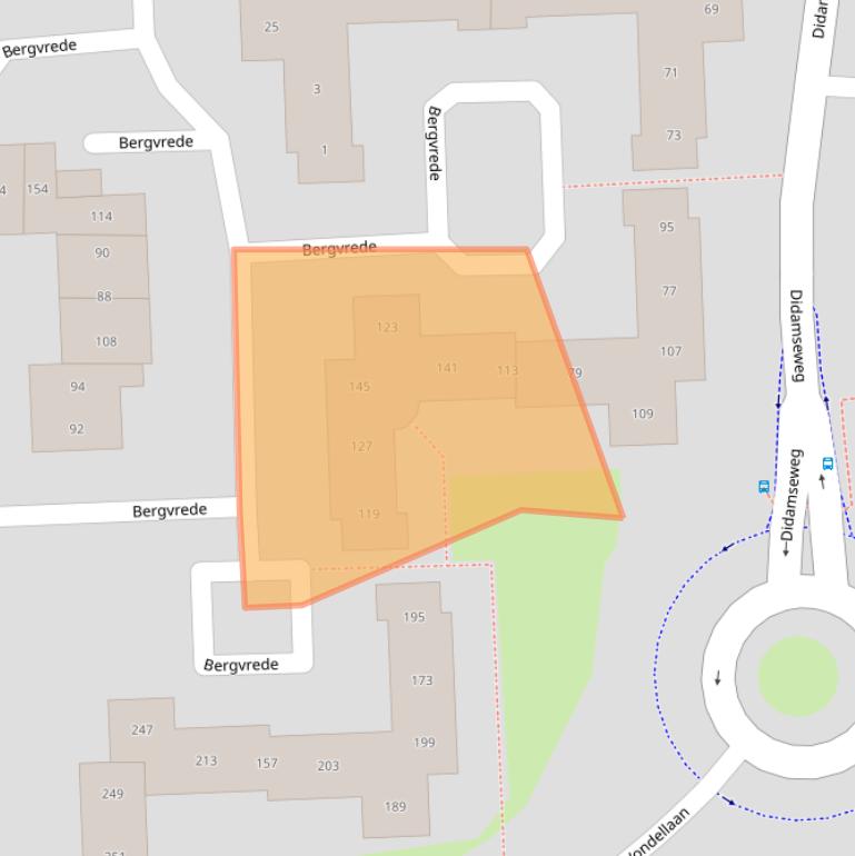 Kaart van postcodegebied 6901ND.