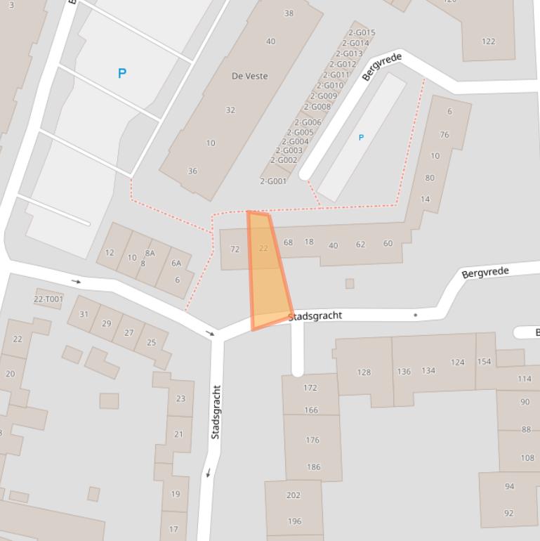 Kaart van postcodegebied 6901NH.