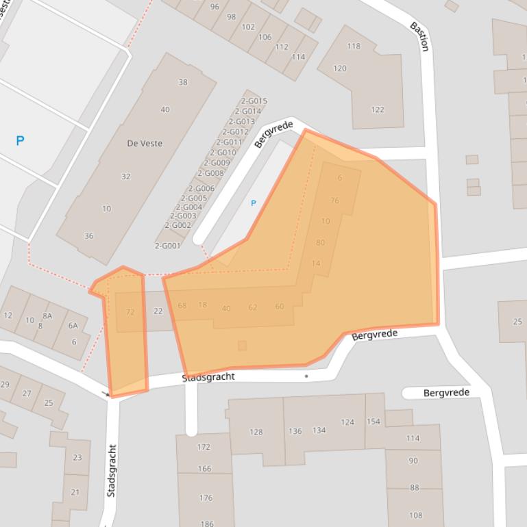 Kaart van postcodegebied 6901NJ.