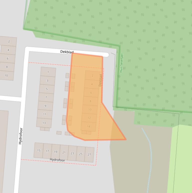 Kaart van postcodegebied 6901RH.