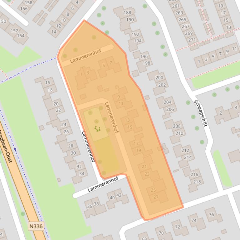 Kaart van postcodegebied 6902BB.