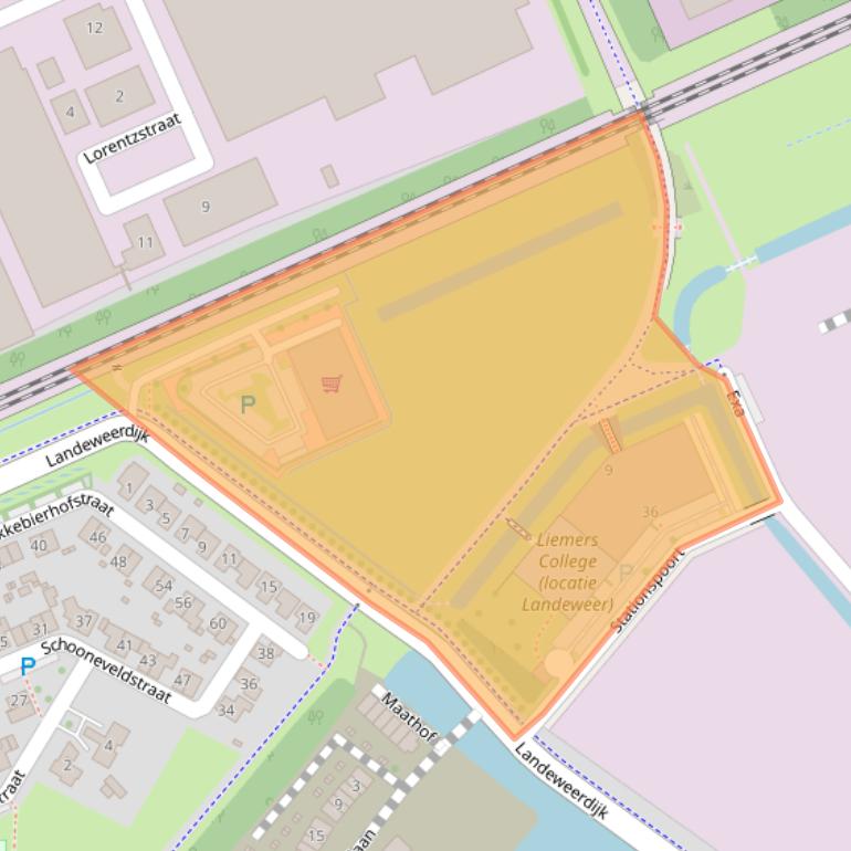 Kaart van postcodegebied 6902KA.