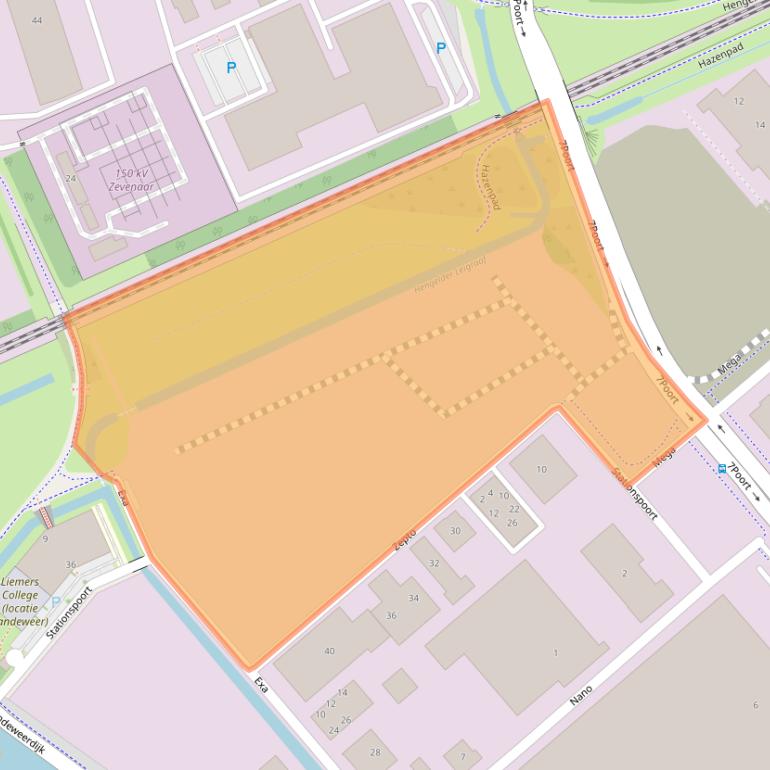 Kaart van postcodegebied 6902KC.