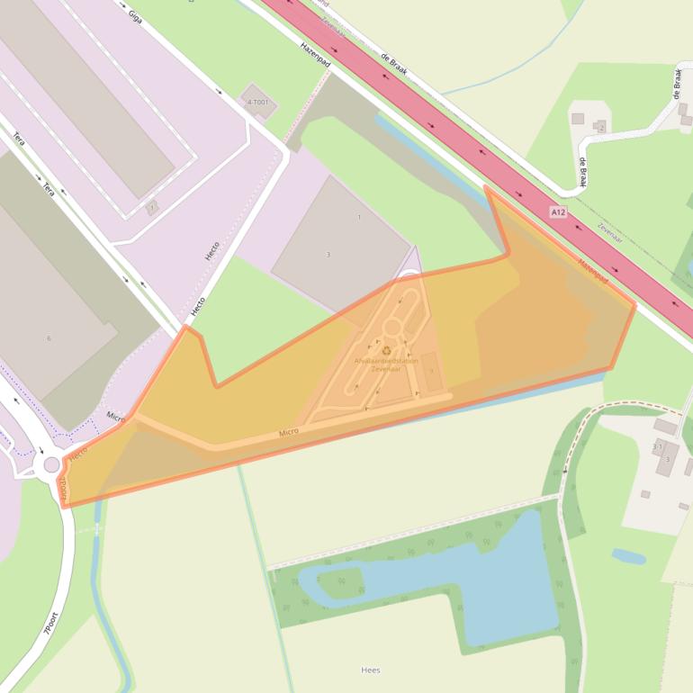 Kaart van postcodegebied 6902KP.