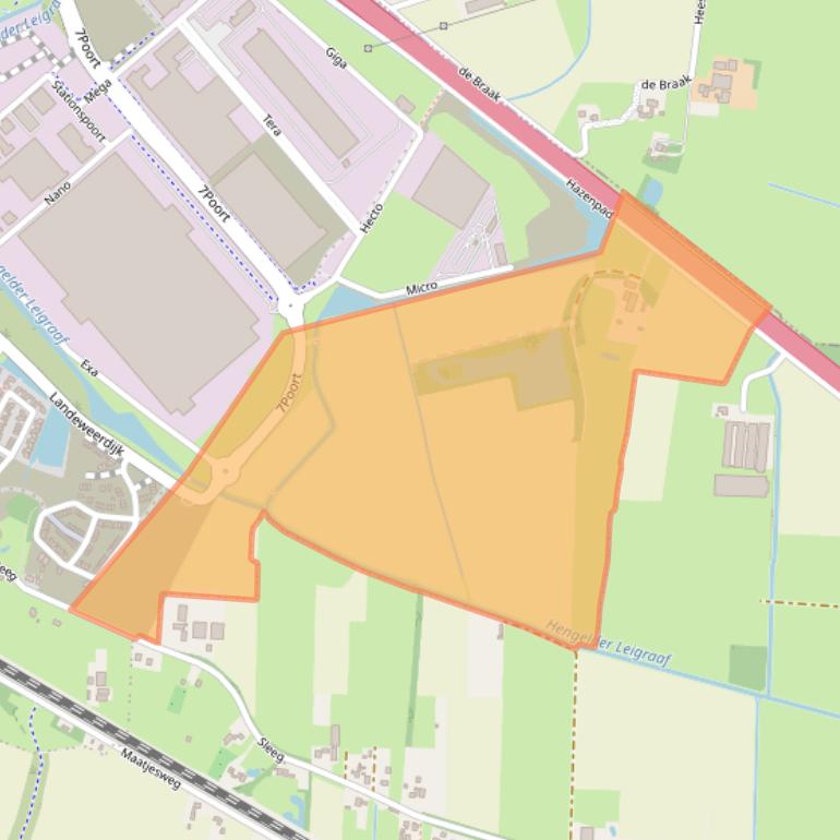 Kaart van postcodegebied 6902NA.