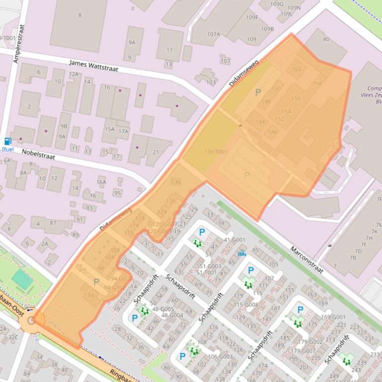 Kaart van postcodegebied 6902PE.