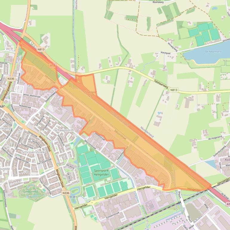Kaart van postcodegebied 6902PK.